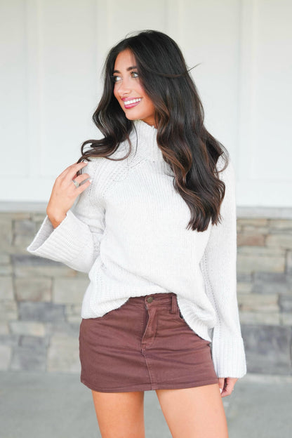 Z Supply Emerge Funnel Neck Sweater