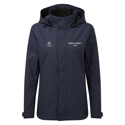 Bike & Boot Womens - Airton Waterproof Jacket Navy