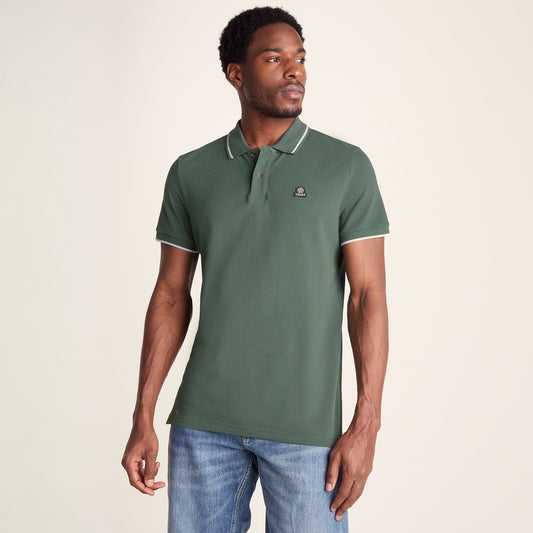 Binsoe Mens 100% Cotton Supersoft Polo Shirt - Light Forest