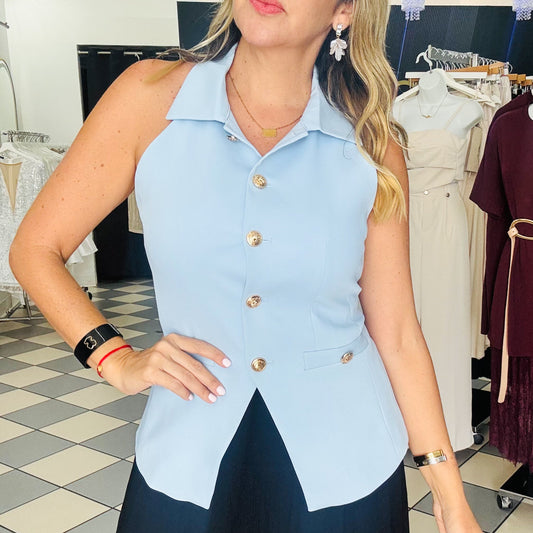 Baby Blue Vest