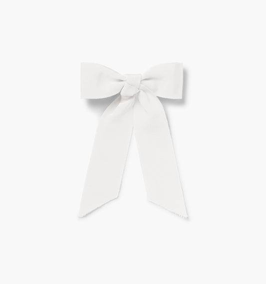 Belle Bow - White