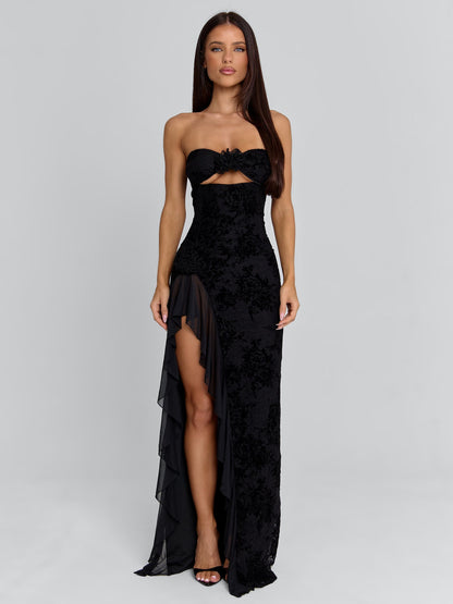 JULIAN MAXI DRESS BLACK