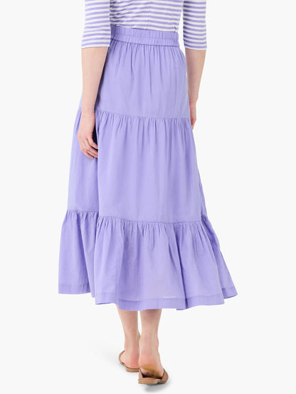 Cotton Tiered Skirt