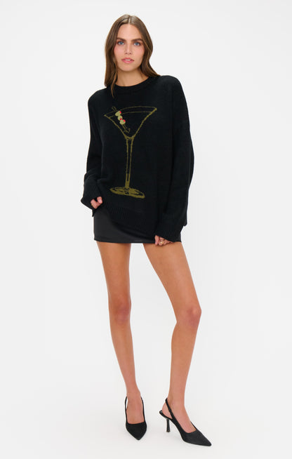 Settle In Sweater ~ Dirty Martini Knit