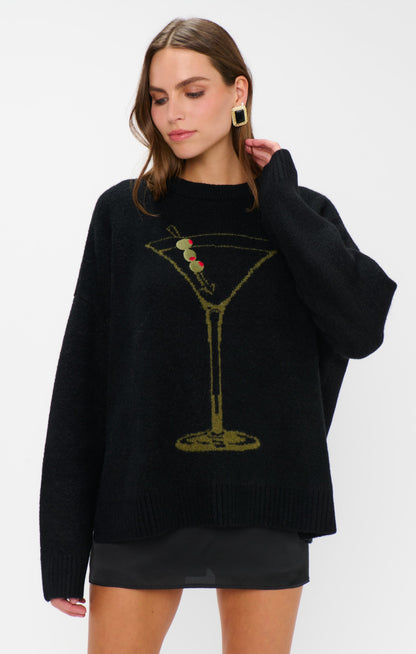 Settle In Sweater ~ Dirty Martini Knit