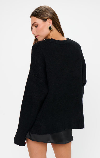 Settle In Sweater ~ Dirty Martini Knit