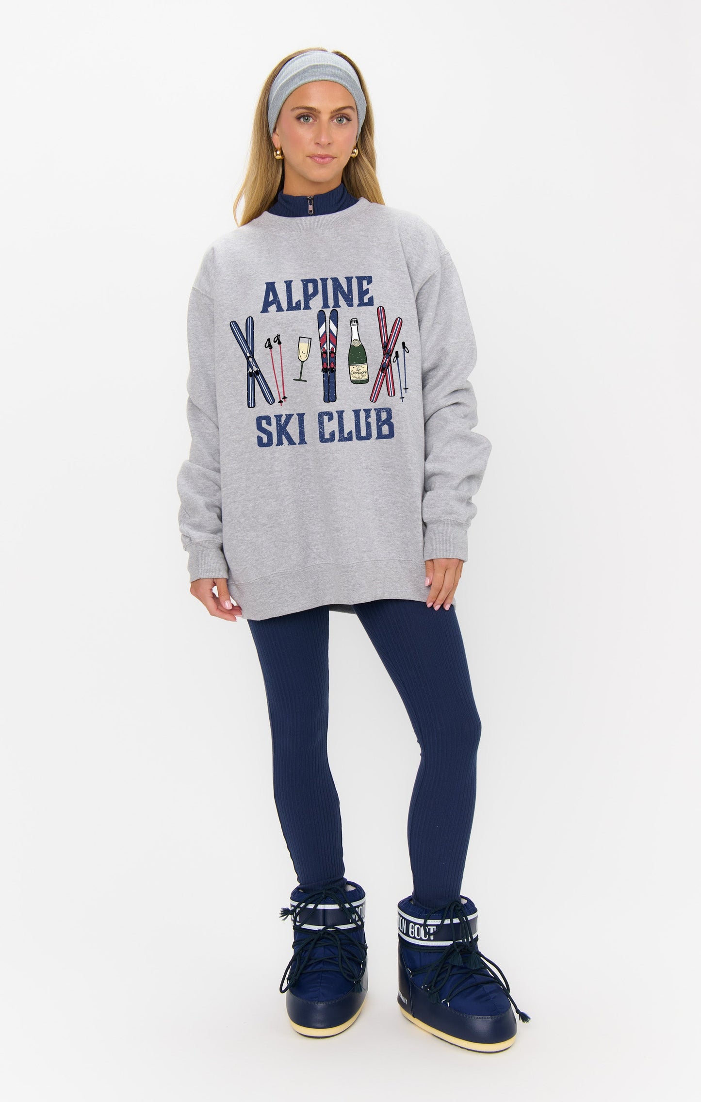Stanley Sweatshirt ~ Alpine Ski Club Graphic