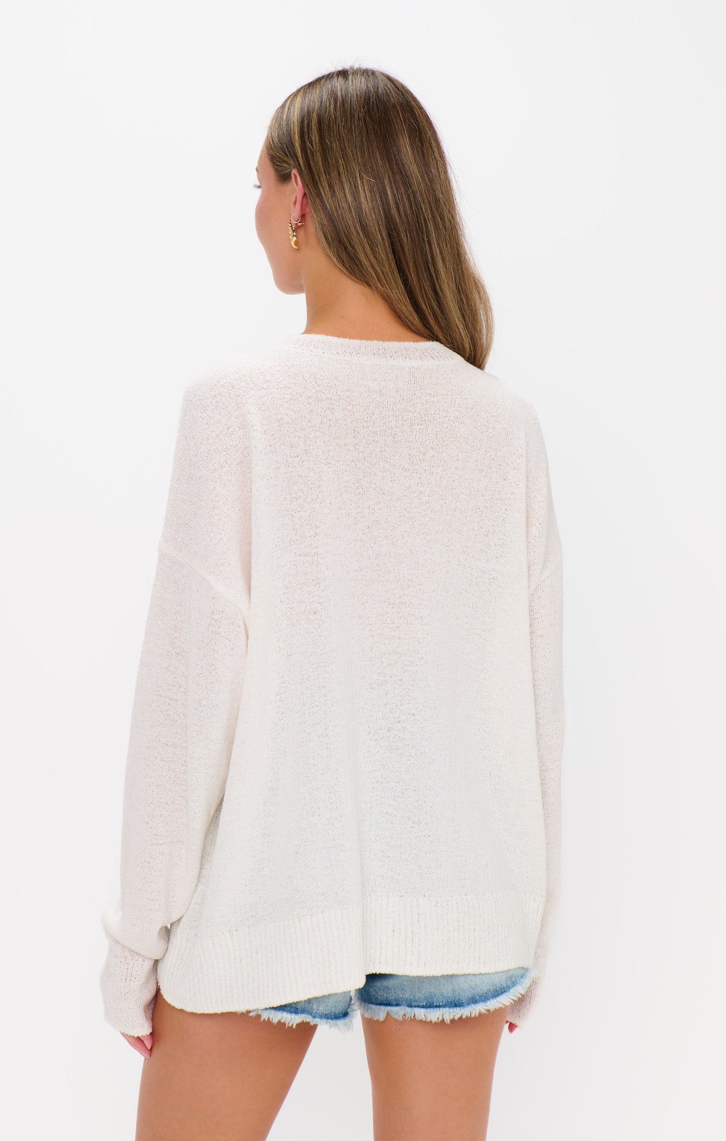 Woodsy Sweater ~ Palm Tree Graphic Knit