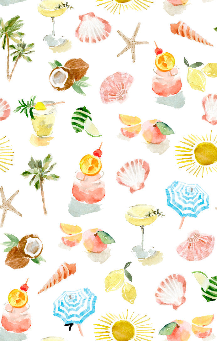 Lil Easy Shorts ~ Seaside Treasures