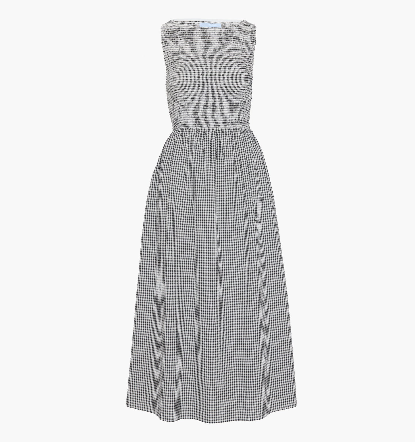 The Cosima Nap Dress - Black/Sand Gingham