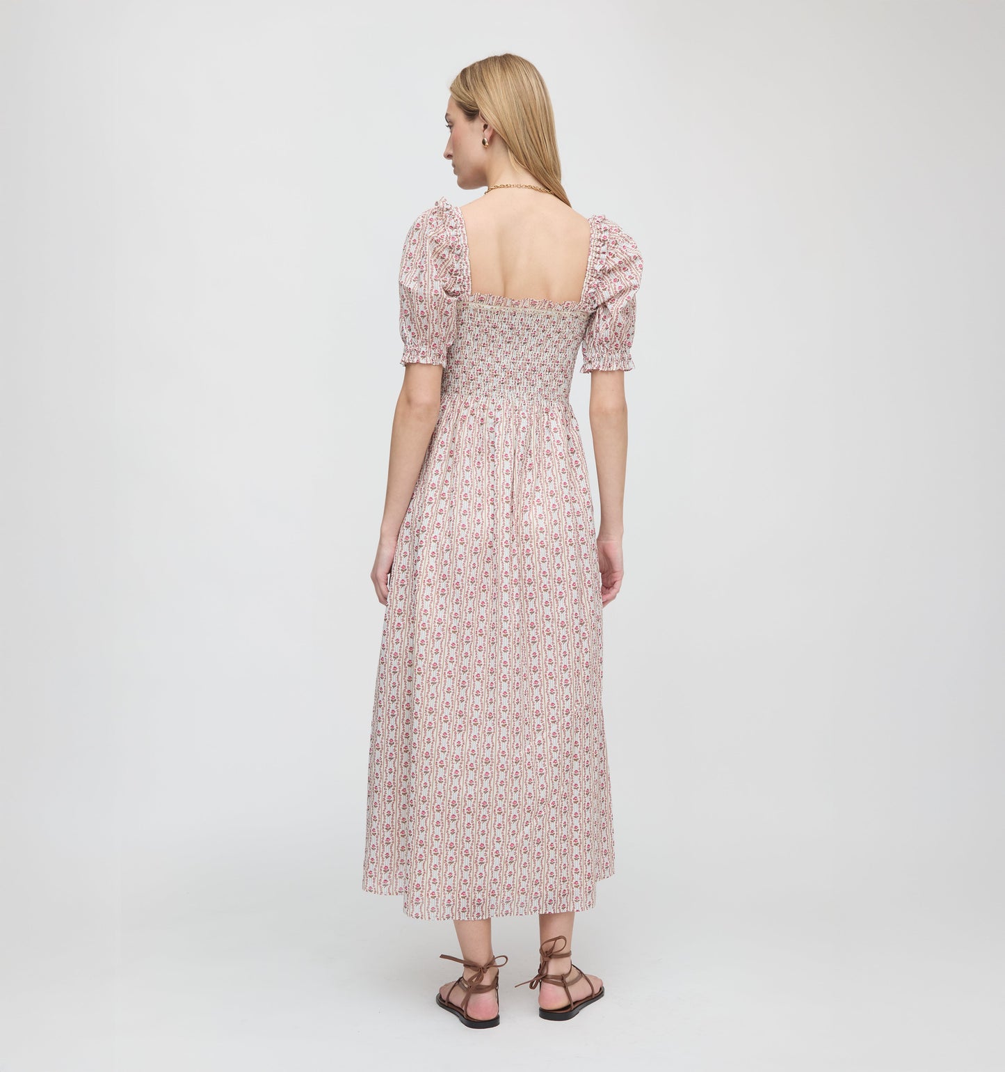 The American Girl® x Hill House Scarlett Nap Dress - Felicity's Historical Print