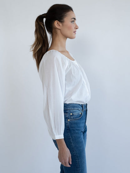 Aly Top in White